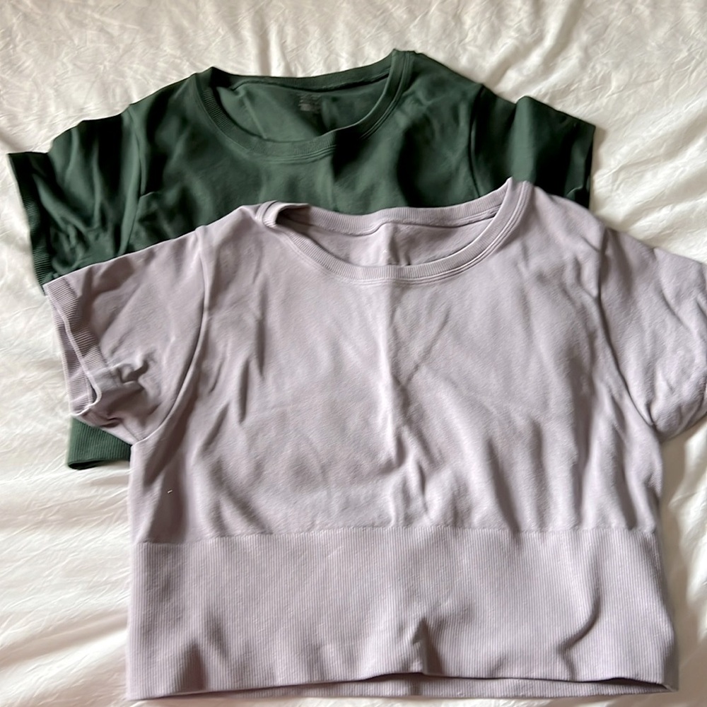 Offline by Aerie crop top 2 pack